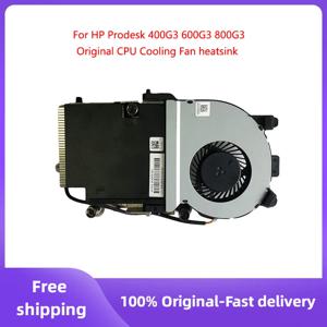 HP ProDesk Mini 600 G3 400 G3 800G3 시리즈 BUC0712HB-00 용 원본 CPU 냉각 팬 방열판 교체 사용 914266 -001