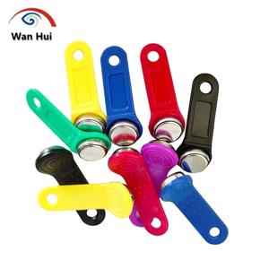 재기록 가능 RFID 태그 카드, 터치 메모리 키, 프로그래밍 가능, 달라스 사우나 카드 홈 복사, RW1990 F5, DS1990A 열쇠 고리, 100 개