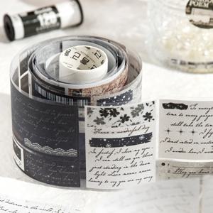 1pcs DIY 장식 접착 테이프 어린 소녀를위한 일본 해설자의시 Washi 테이프 마스킹 테이프 스티커 편지지