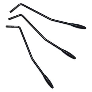 BABQ 3 조각 6Mm 스레드 트레몰로 암 Whammy Bar for Fender Stratocaster 일렉트릭 기타 트레몰로 시스템, 블랙