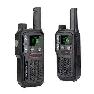 Baofeng 1 2 pcsMini 워키 토키 PMR 446 USB 휴대용 양방향 라디오 듀얼 PTT 워키 토키 T18 휴대용 라디오 사냥 카페