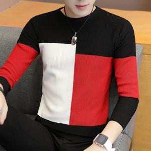 2023 겨울 신착 따뜻한 스웨터 오-넥 울 스웨터 남성 브랜드 의류 니트 캐시미어 풀오버 남성 m-3xl
