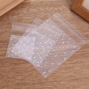 보석에 대 한 100PCS 플라스틱 셀로판 가방 향 주머니 중소 기업 쿠키 선물 포장 스토리지 주최자 용품 도매