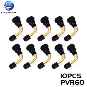 10PCS PVR60 고무 밸브 코어 전기 자동차 튜브리스 타이어 밸브 배터리 자동차 팔꿈치 오토바이 밸브 제거 도구 PVR 60