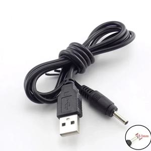 3.5mm Mirco USB 충전 케이블 DC 전원 공급 장치 어댑터 헤드 램프 용 충전기 손전등 토치 라이트 충전식 배터리