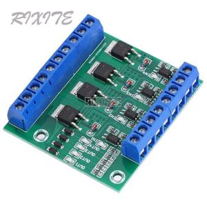 MOS FET F5305S 4 채널 펄스 트리거 스위치 컨트롤러 PWM 입력 모터 LED 용 꾸준한 4 웨이 4ch 4 웨이 Diy 전자 모듈