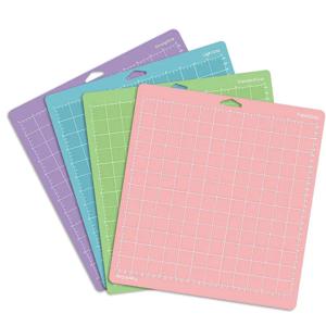 1Pcs 접착제 Pvc 커팅 매트 33X35Cm와 카메오 4에 대 한 새로운 혼합 된 색상 조각 기계 기본 플레이트 커팅 매트