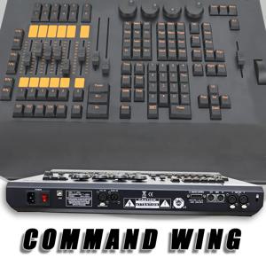 명령 윙 페이더 윙 전문 조명 컨트롤러 무대 조명 콘솔 MA2 이동 헤드 DMX512 파티 2048 매개 변수