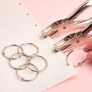10Pcs 금속 링 바인더 20mm DIY 앨범 루스 리프 책 고리 오프닝 사무실 바인딩 Supplie 사진 앨범