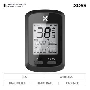 XOSS G + GPS 자전거 컴퓨터, 무선 사이클링 속도계, 도로 자전거 MTB 방수, 블루투스 ANT + 케이던스 속도 자전거 컴퓨터