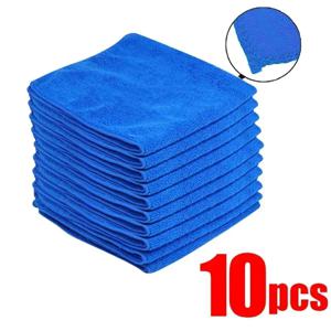 10-20Pcs 마이크로 화이버 타월 세차 건조 천 타월 가정용 청소 천 자동 자세히 연마 천 홈 청소 도구