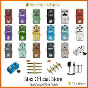ROWIN NANO 시리즈 기타 이펙트 페달 Noise Gate Dist Overdrive Fuzz Delay Chorus Trill Comp 일렉트릭 기타 True Bypass