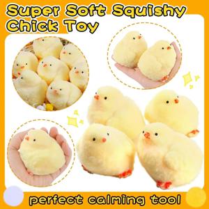 수제 병아리 Squishy 장난감 울트라 소프트 Squishy Fidget 장난감 어린이를위한 실리콘 핀치 엔터테인먼트 게임 크리스마스 선물