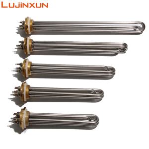 LUJINXUN 태양열 물 탱크용 전기 가열 요소, 양조 BSP 스레드 히터, 1.5 인치, 1.25 인치, 2 인치, 3KW, 12KW, 110V, 220V, 380V, 1PC