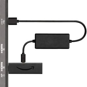 파이어 TV 스틱용 USB 전원 케이블 어댑터, TV 스틱에서 직접 스트리밍 전원, USB 포트, AC 어댑터 제거