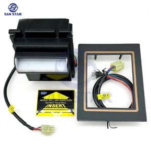 상단 TB74 TB77 저장 상자가 없는 빌 수락자 DC12V 펄스 신호 Tablero 아케이드 게임 자동 판매기 낚시 핀볼 부품