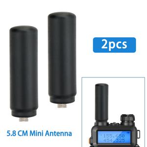 ABBREE 미니 안테나 워키 토키 Baofeng BF-888S UV-5RH QUANSHENG UV-K5 K5(8) 용 SMA-여성 고 이득 짧은 소형 안테나