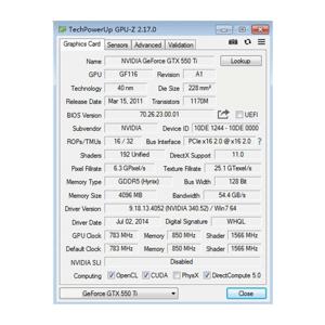 BABQ GTX 550Ti 4GB GDDR5 128bit 컴퓨터 그래픽 카드 PCI-Express 2.0 컴퓨터 독립 비디오 카드용 게임용 비디오 카드