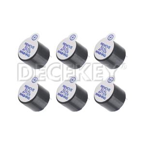 10PCS 3V/5V/12V 활성 버저 자기 긴 연속 경고음 알람 링거 12mm 미니 활성 피에조 버저 Arduino에 적합