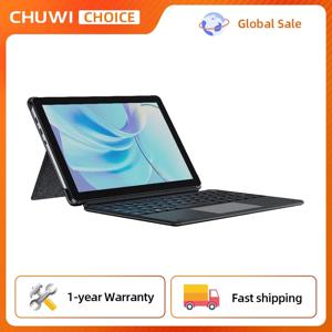 CHUWI Hi10 X1 태블릿 2 In 1 태블릿 PC 10.1 인치 디스플레이 Intel N150 프로세서 LPDDR5 8GB RAM 256GB SSD Windows 11 태블릿 PC WiFi6