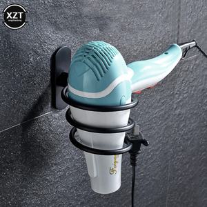 헤어 드라이어 주최자 랙 알루미늄 욕실 헤어 드라이어 및 스트레이트 너 홀더 벽걸이 형 선반 액세서리 송풍기 선반