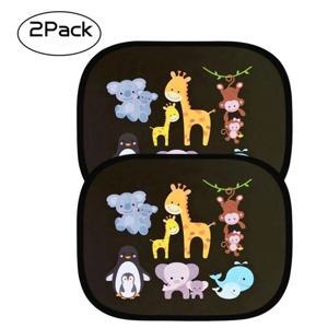 자동차 차양 측면 창 어린이를위한 만화 창 성인 흡착 차양 커버 후면 자동 창 Sunvisor 메쉬