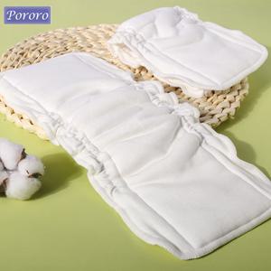 뽀로로 1PC 탄성 아기 천 기저귀 삽입 Resuable Washable Nappy 삽입 라이너 5 레이어 기저귀 커버 용 라이너 변경