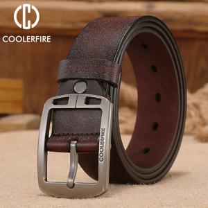 남성 정품 가죽 벨트 Cowskin 클래식 디자이너 벨트 남성용 빈티지 Westernboy 레저 캐주얼 청바지 스트랩 HQ223