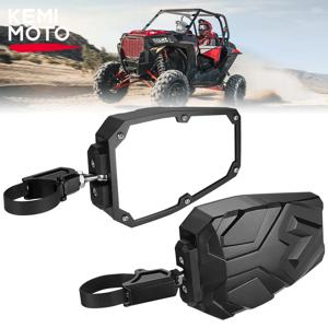 KEMIMOTO UTV 사이드 백미러, 폴라리스 RZR 1000 호환 가능, Can-am Maverick X3, Cfmoto John Deere, 1.5-1.875 인치