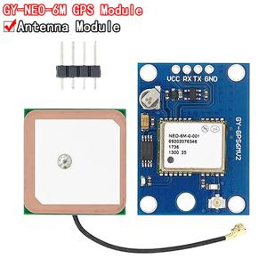 GY-NEO6MV2 새로운 NEO-6M GPS 모듈 NEO6MV2, 비행 제어 EEPROM MWC APM2.5 Arduino 6MV2용 대형 안테나