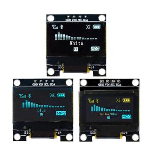 OLED LCD LED 디스플레이 모듈, 노란색-파란색 이중 색상, 흰색 128x64, 아두이노 0.96 인치 I2C IIC 통신