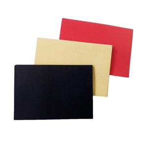 10 개/몫 레드 크래프트 검은 종이 봉투 Sobres Invitacion 카드 Scrapbooking 선물 봉투 결혼식을위한 빈티지 유럽 스타일