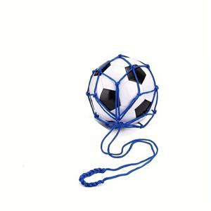 1pc 휴대용 축구 킥 훈련 네트 백-내구성이 뛰어난 나일론 축구 네트 백, 남성과 여성 모두가 공 없이 휴대하기 쉽습니다.
