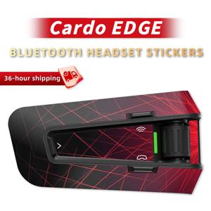 Cardo EDGE 오토바이 블루투스 헤드셋 이어폰에 사용 다채로운 장식 데칼 보호 스티커 여러 스타일