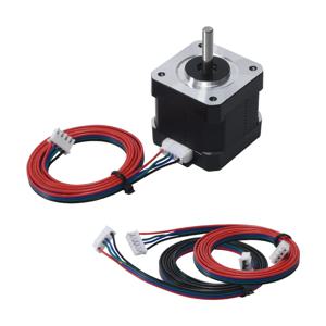 Nema17 17HS3401S 42 스테퍼 모터 1.8 °   CNC 레이저 조각 기계 로봇 팔 자동화 3D 프린터 압출기 Ender3용 1A 34MM