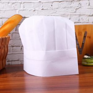 20pcs 어린이 일회용 요리사 모자 경량 헤드 기어 어린이를위한 간단한 주방 액세서리 소년 소녀 어린이 역할을 할 수 있습니다