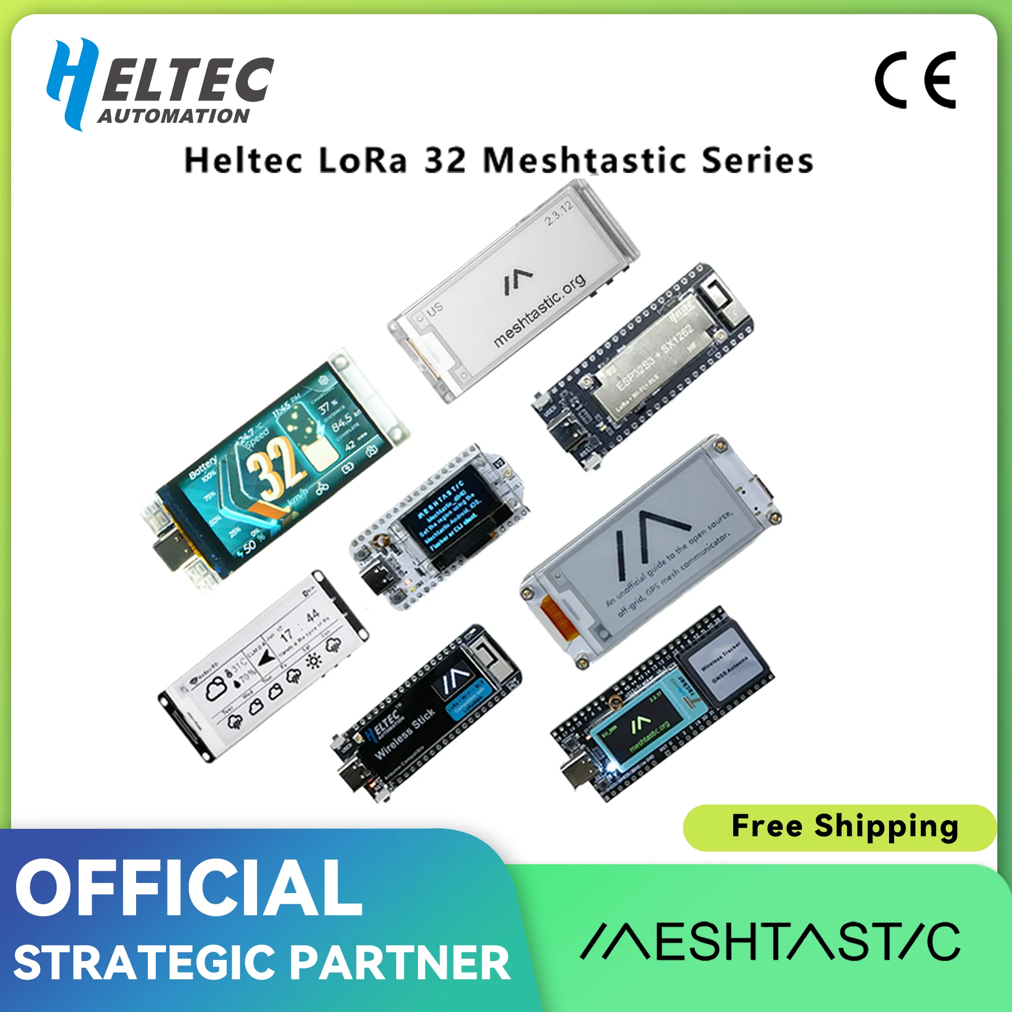 Heltec V3 Meshtastic 시리즈 ESP32 LoRa 결합 개발 보드 추적기(SX1262 칩 Bluetooth WiFi, LoRa GPS 연결 메시 포함)