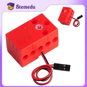 빌딩 블록 서보 모터, 360 ° 연속 회전, 빠른 듀얼 출력, 높은 토크, 레고드 마이크로 비트 Geekservo 호환, 0.7kg
