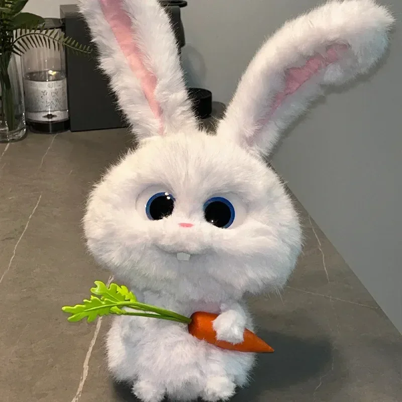 디즈니 만화 귀여운 토끼 리더 인형 봉제 장난감, 애완 동물의 비밀 생활, 생일 휴가 선물, 여아용 방 장식