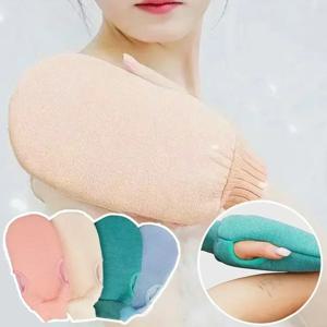 1PC 목욕 장갑 필링 엑스 폴리 에이 팅 바디 스크러버 장갑 워시 미트 문질러 죽은 피부 타월 샤워 백 스크러버 스파 수건 수세미