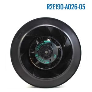 터빈 선풍기 가변 주파수 원심 선풍기, AC 230V, 오리지널 R2E190-AO26-05 원심 선풍기, 0.26, 0.34A, 2500, 2700RPM, 신제품