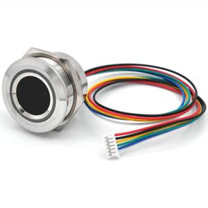 BABQ R503-5V RGB LED DC5V UART MX1.25-6Pin Arduino Android 용 방수 용량 성 지문 모듈 센서 스캐너