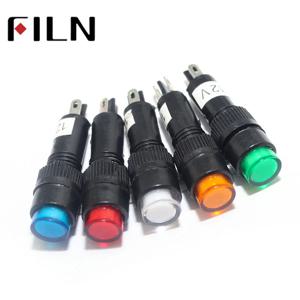 표시등 led 신호 led 램프 8mm 구멍 전기 표시기 12 볼트 led 표시등 효과
