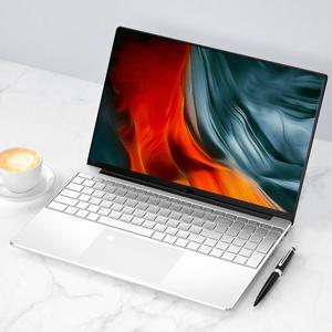 윈도우 11 10 프로, 지문 인식 잠금 해제 15.6 인치 노트북 RAM 12GB IPS 화면 인텔 셀러론 J4125 블루투스 백라이트 키보드