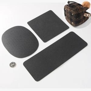 가방 바닥 삽입 하드 가방 바닥 핸드백 기본 셰이퍼 DIY 가죽 가방 액세서리 상자 라이닝 플레이트 패드 플레이트 모양의 셰이퍼 홀더