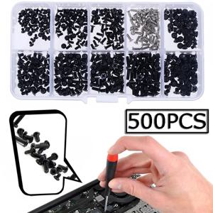 레노버 삼성 HP IBM 하드 디스크 SATA 컴퓨터 노트북 노트북 나사에 대한 500PCS 노트북 노트북 컴퓨터 수리 나사 키트