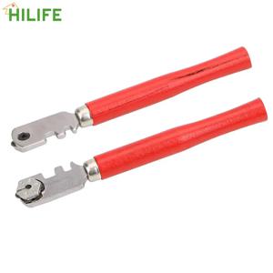 전문 유리 타일 커터 창 공예 나무 손잡이 130mm 손 도구 다이아몬드 팁 1Pcs 휴대용 유리 커터