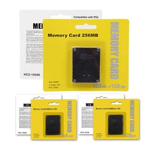 PS2용 Sony Playstation용 Micro SD에 적합한 프리미엄 64 128 256MB 메모리 카드 확장
