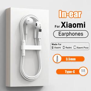 C타입 유선 헤드폰, 샤오미 14, 13, 12, 11 프로 울트라 라이트, 3.5mm 이어폰, 레드미 포코, 화웨이, 삼성 이어버드 액세서리