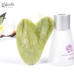 얼굴 구 아슈 스크레이퍼 페이셜 마사지 용 천연 마사지 Jade Guasha 스크레이퍼 Gua Sha 피부 긁기 스킨 케어 SPA Dropshipping